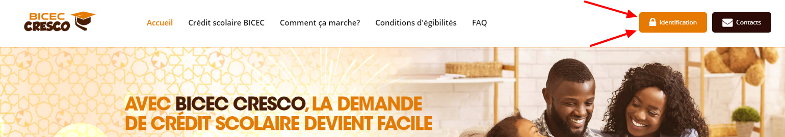 Faq Bicec Cresco créer mon compte en ligne